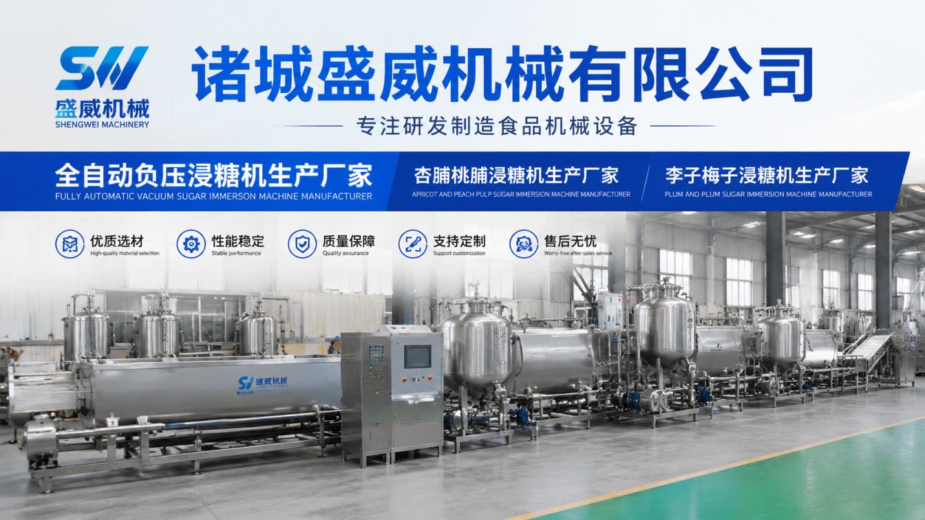 保定为果脯加工提供负压浸糖方案